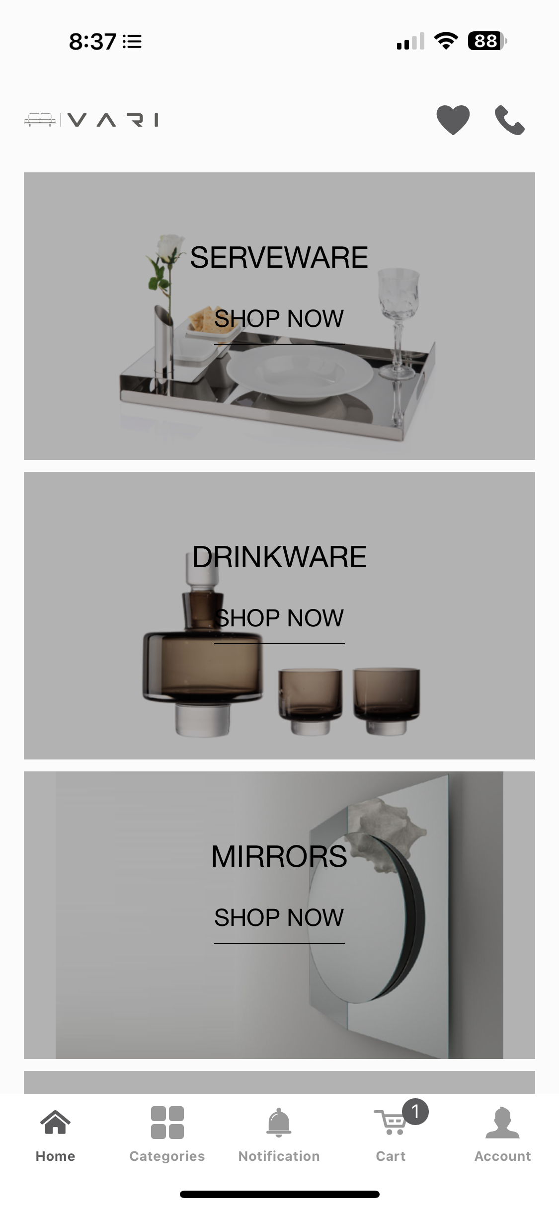 Device Screen